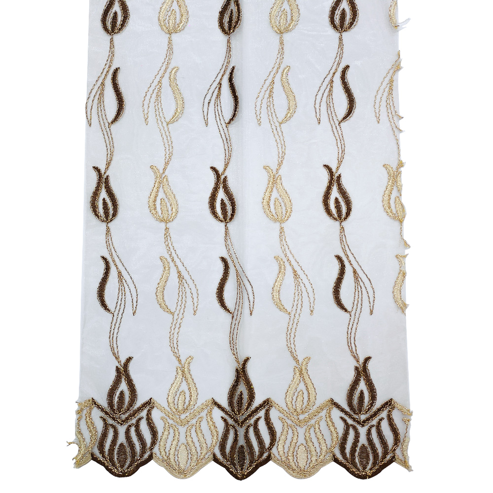 Nordic Light Light Design Gold และ Silver Color Series ผ้าปักผ้าม่าน