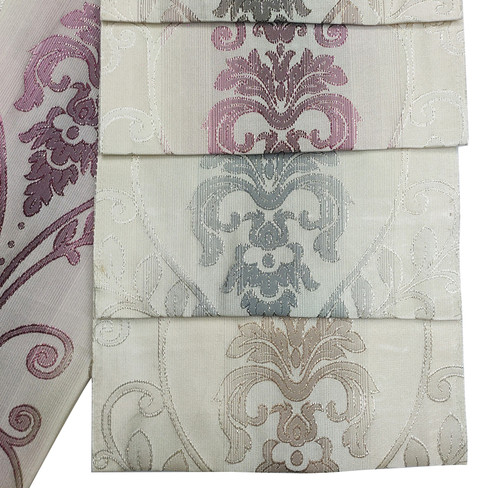 การออกแบบสไตล์ตะวันออกกลาง 170gsm Lurex Jacquard ผ้าม่าน 