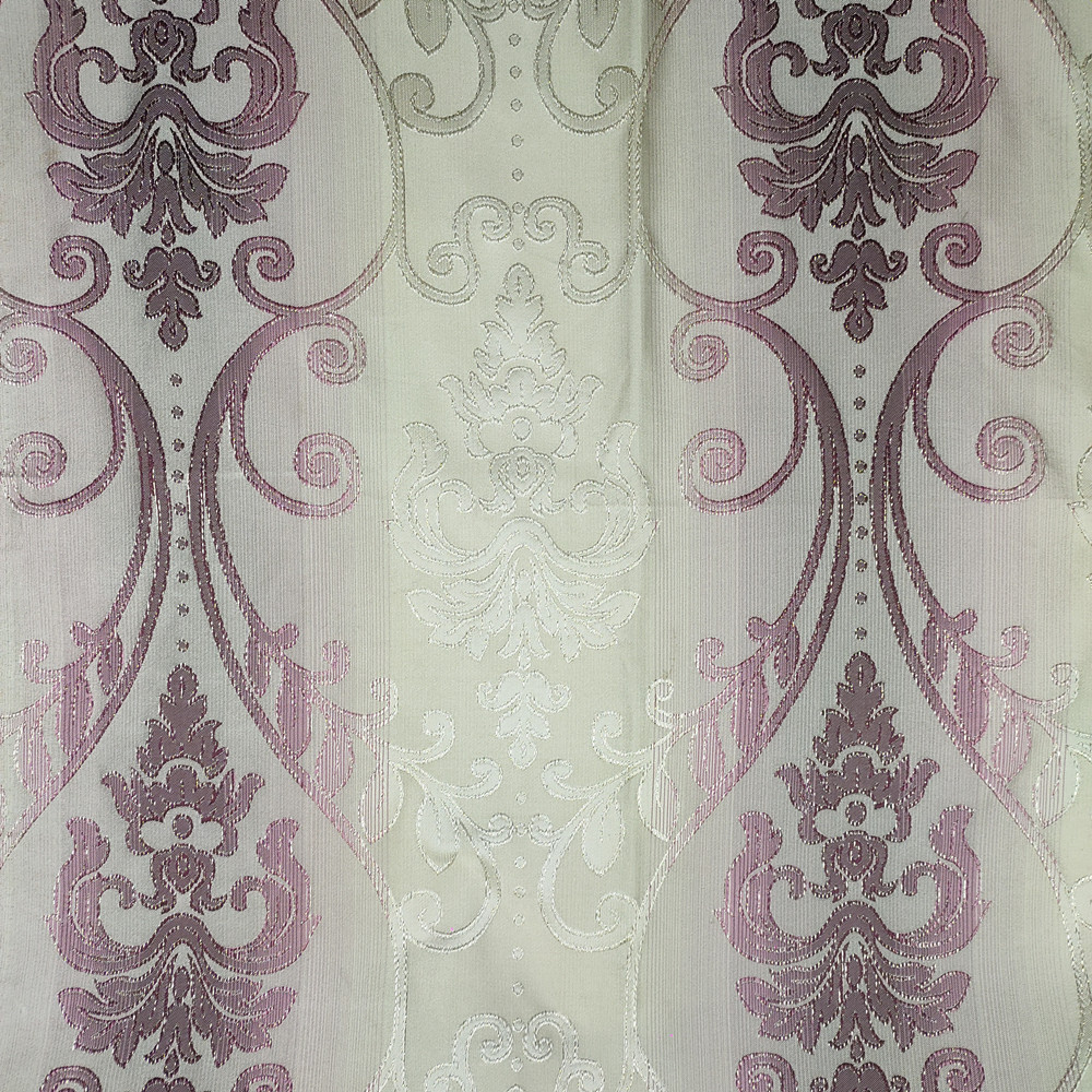 การออกแบบสไตล์ตะวันออกกลาง 170gsm Lurex Jacquard ผ้าม่าน 